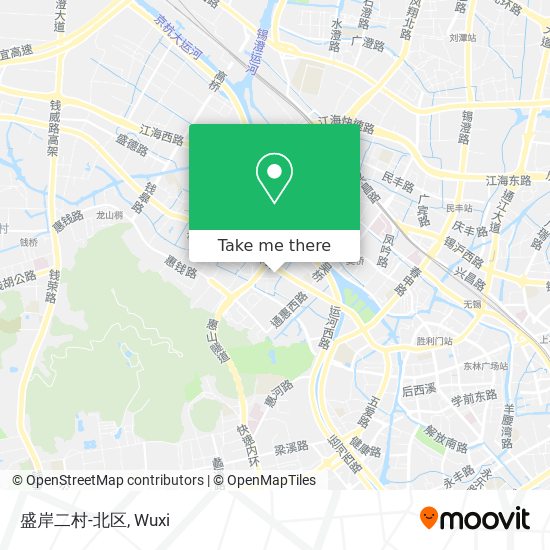 盛岸二村-北区 map