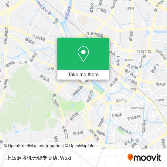 上岛麻将机无锡专卖店 map