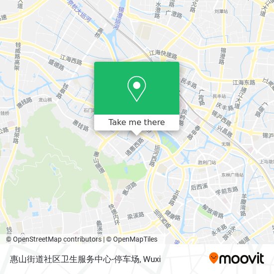 惠山街道社区卫生服务中心-停车场 map