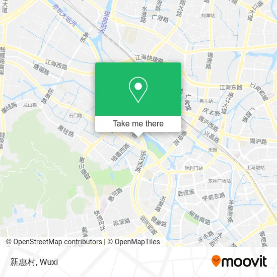 新惠村 map