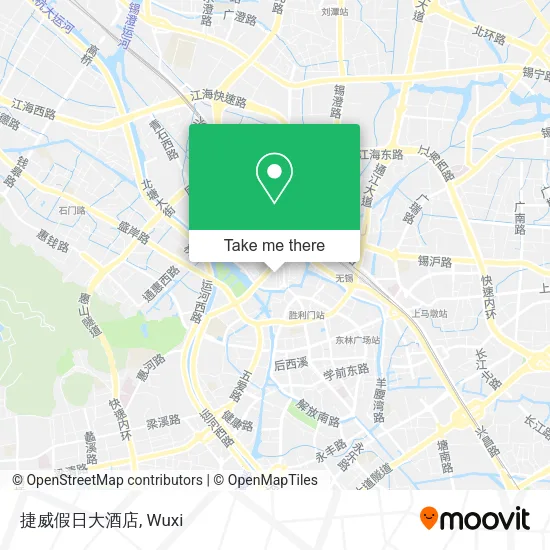 捷威假日大酒店 map