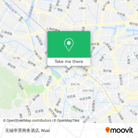 无锡帝景商务酒店 map