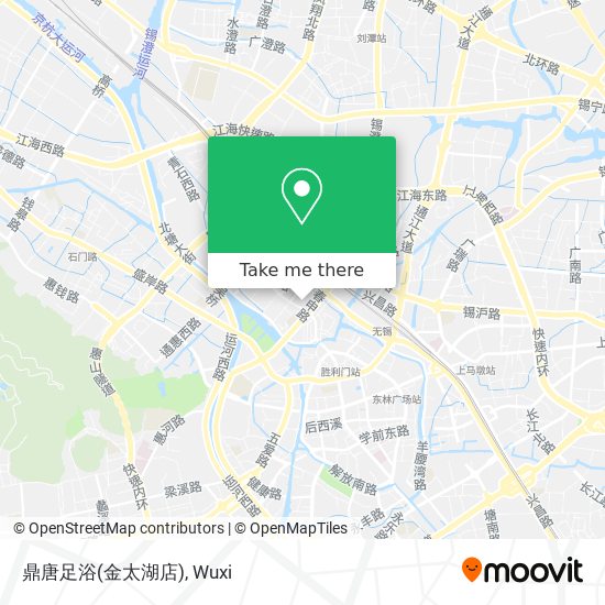 鼎唐足浴(金太湖店) map