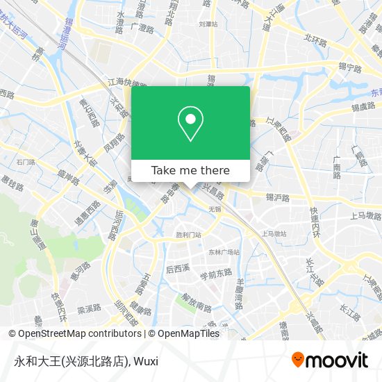 永和大王(兴源北路店) map