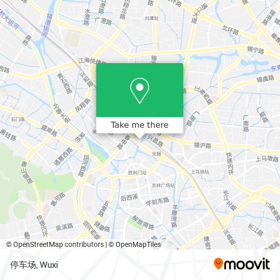 停车场 map