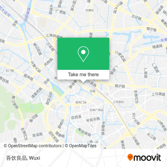 吾饮良品 map