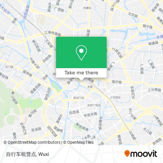 自行车租赁点 map