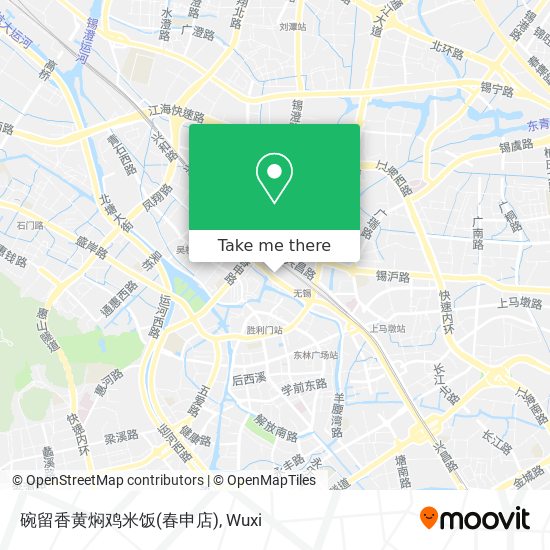 碗留香黄焖鸡米饭(春申店) map