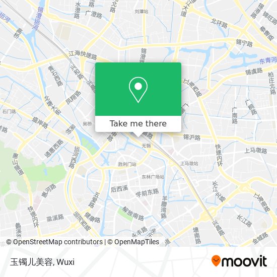 玉镯儿美容 map