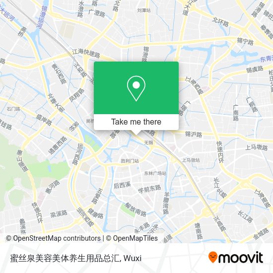 蜜丝泉美容美体养生用品总汇 map