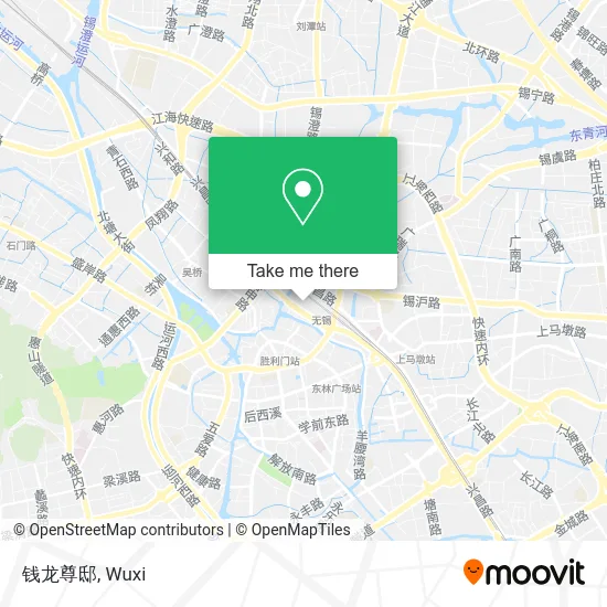 钱龙尊邸 map