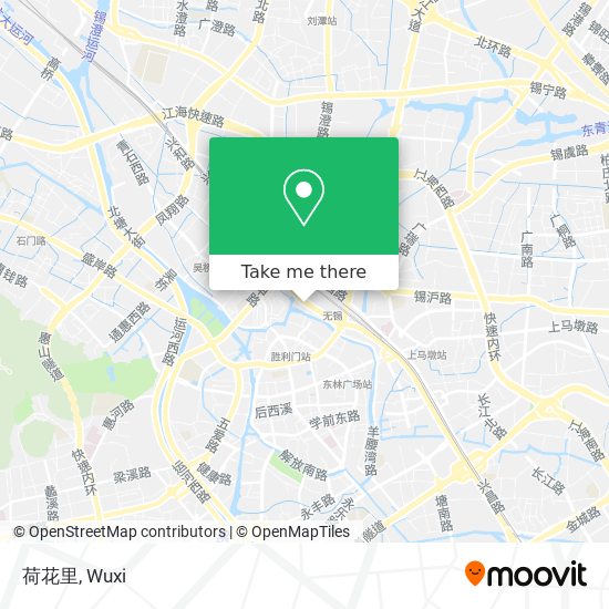 荷花里 map