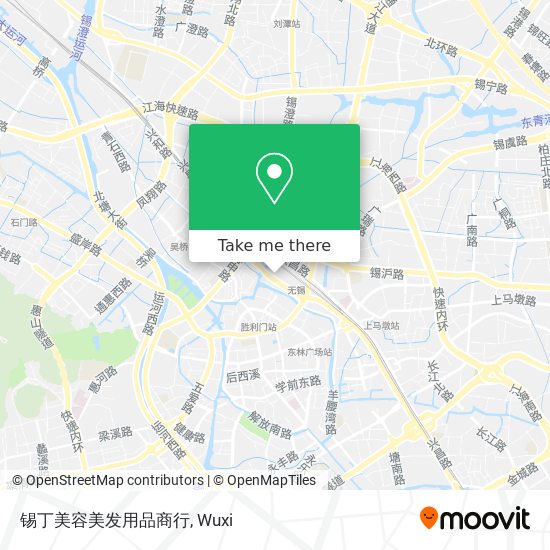 锡丁美容美发用品商行 map