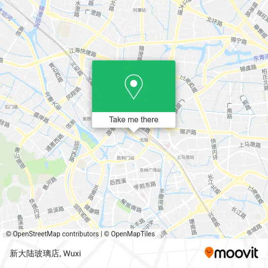 新大陆玻璃店 map
