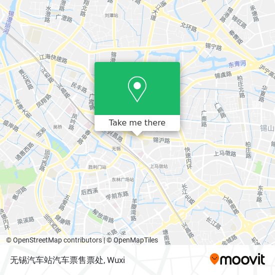 无锡汽车站汽车票售票处 map