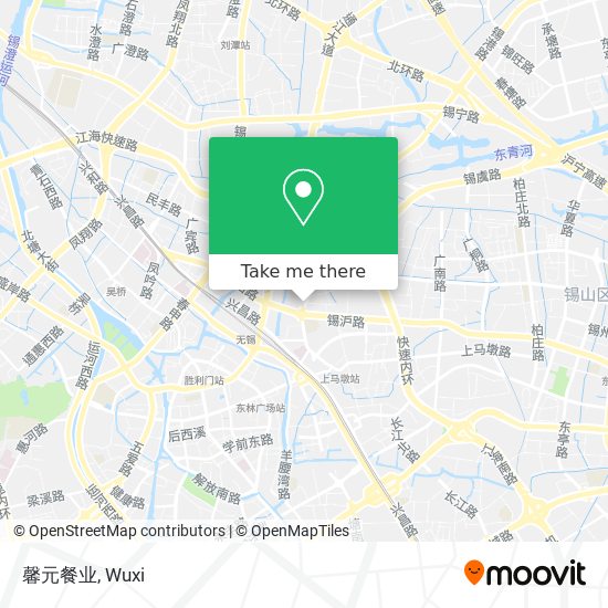 馨元餐业 map
