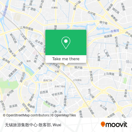 无锡旅游集散中心-散客部 map