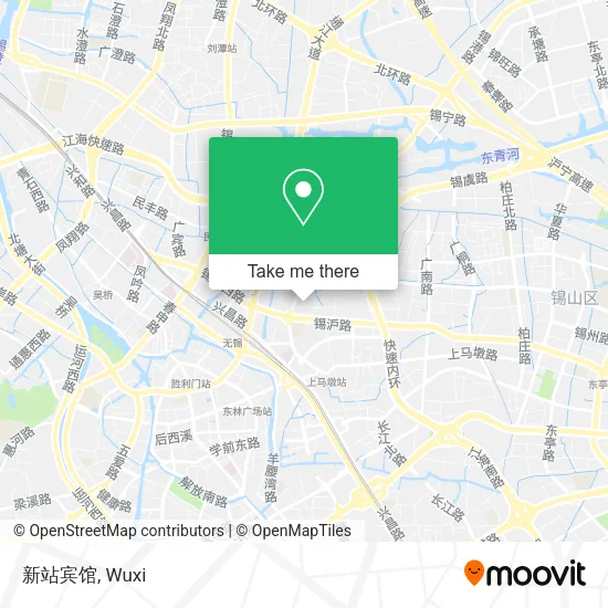 新站宾馆 map
