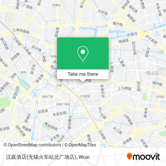 汉庭酒店(无锡火车站北广场店) map