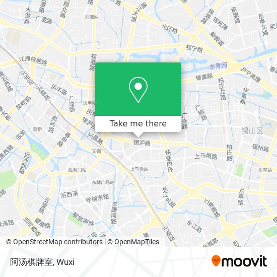 阿汤棋牌室 map