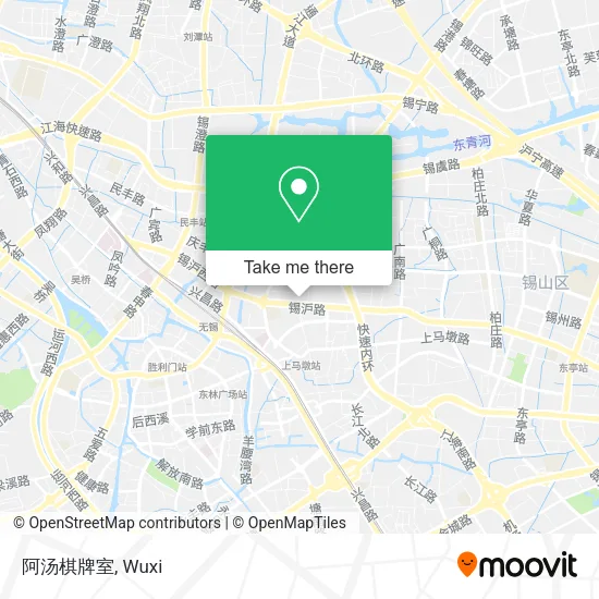 阿汤棋牌室 map