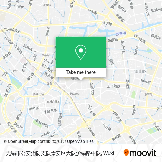 无锡市公安消防支队崇安区大队沪锡路中队 map