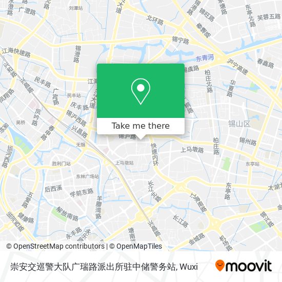 崇安交巡警大队广瑞路派出所驻中储警务站 map