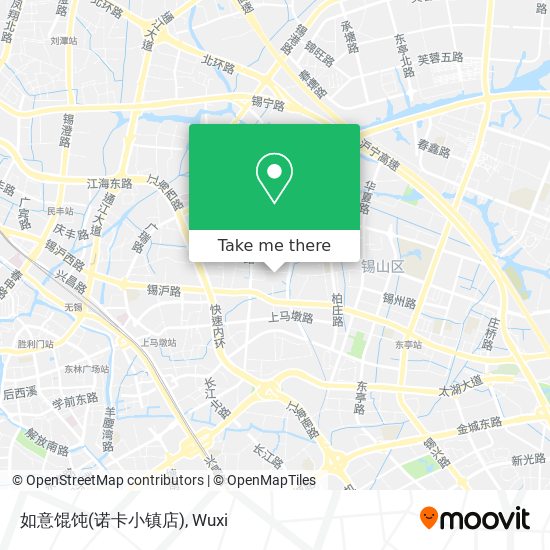 如意馄饨(诺卡小镇店) map