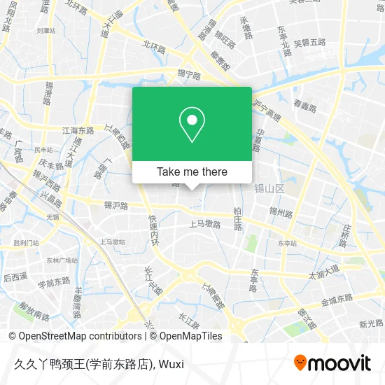 久久丫鸭颈王(学前东路店) map