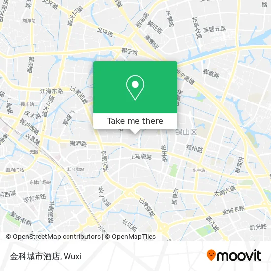 金科城市酒店 map
