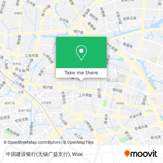 中国建设银行(无锡广益支行) map