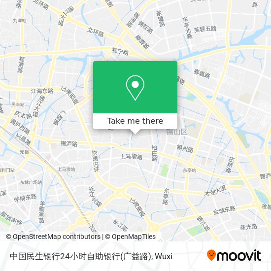 中国民生银行24小时自助银行(广益路) map
