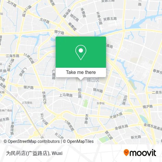 为民药店(广益路店) map