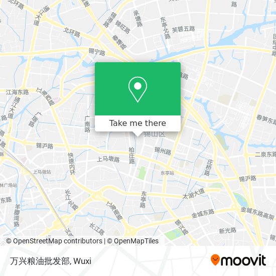 万兴粮油批发部 map