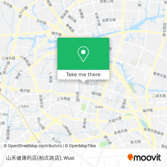 山禾健康药店(柏庄路店) map