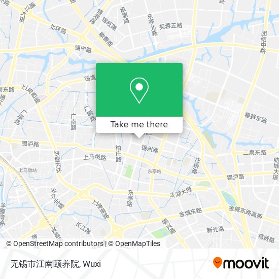 无锡市江南颐养院 map