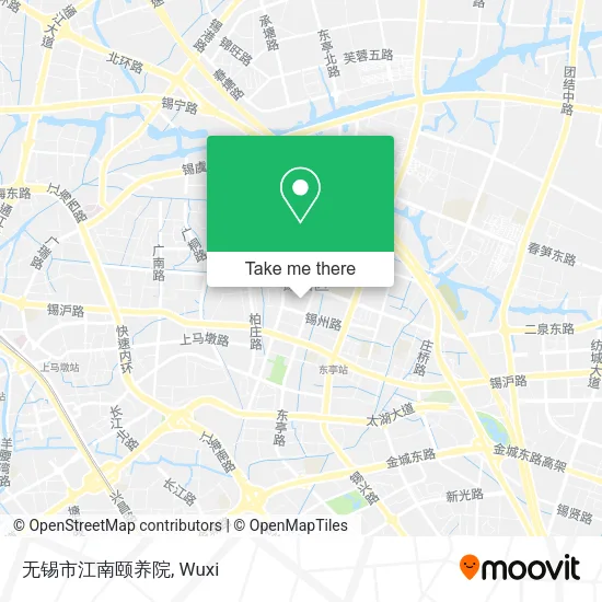 无锡市江南颐养院 map