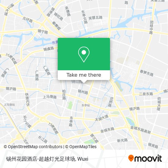 锡州花园酒店-超越灯光足球场 map