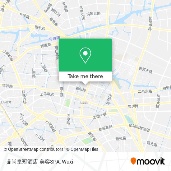 鼎尚皇冠酒店-美容SPA map