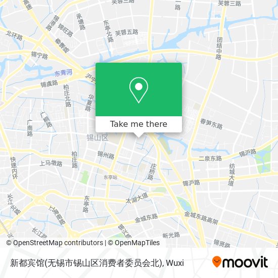 新都宾馆(无锡市锡山区消费者委员会北) map