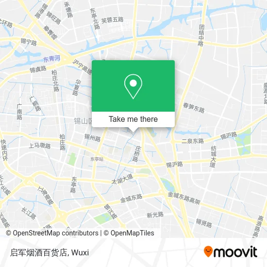 启军烟酒百货店 map