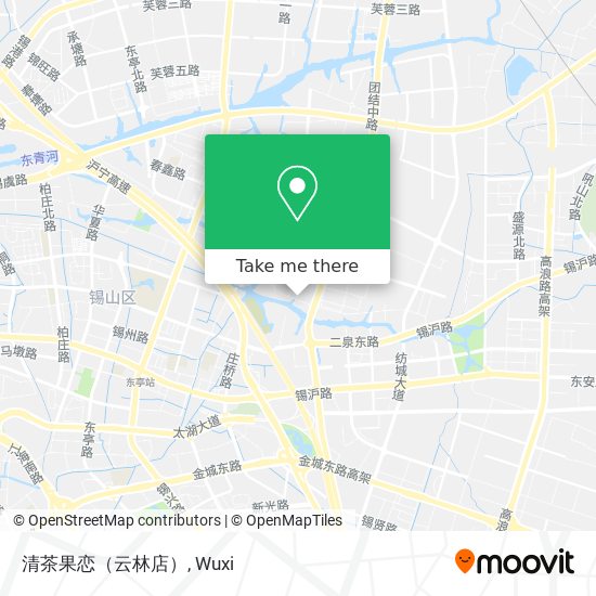 清茶果恋（云林店） map