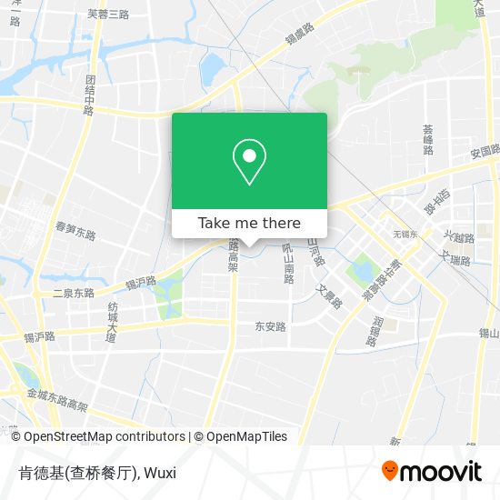 肯德基(查桥餐厅) map