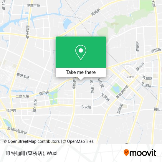 唯特咖啡(查桥店) map