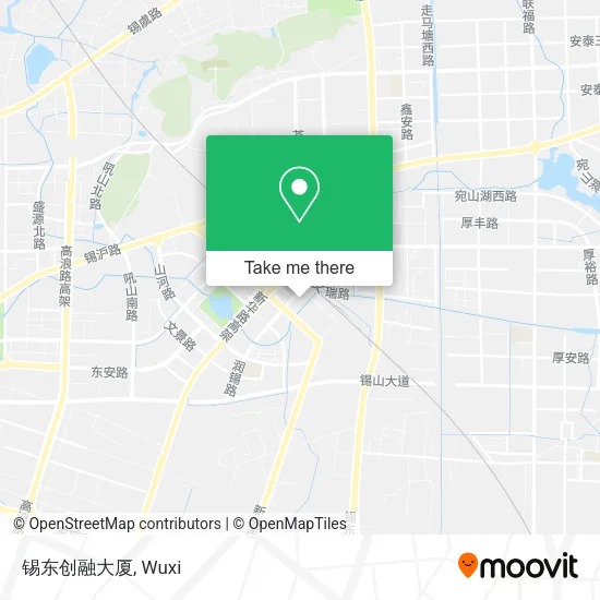 锡东创融大厦 map