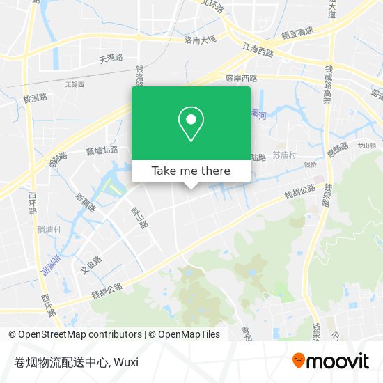 卷烟物流配送中心 map