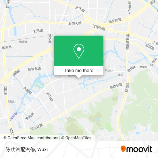 陈功汽配汽修 map