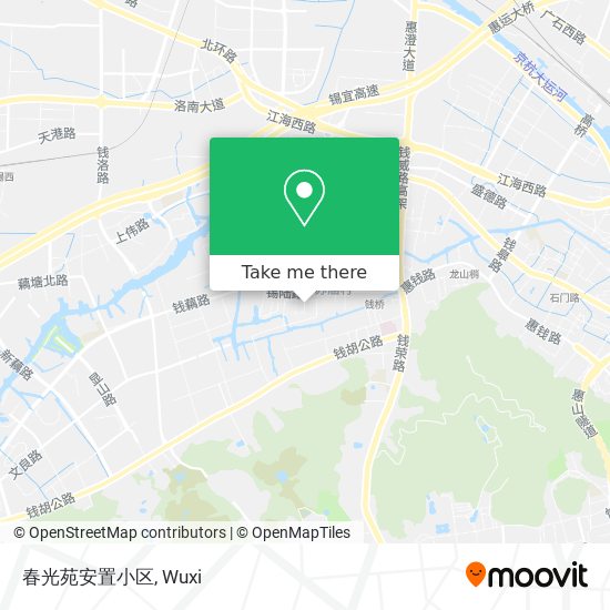 春光苑安置小区 map