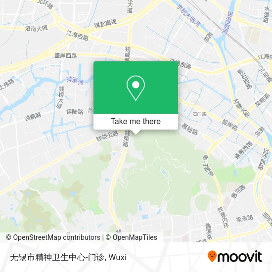 无锡市精神卫生中心-门诊 map