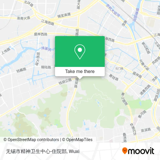 无锡市精神卫生中心-住院部 map